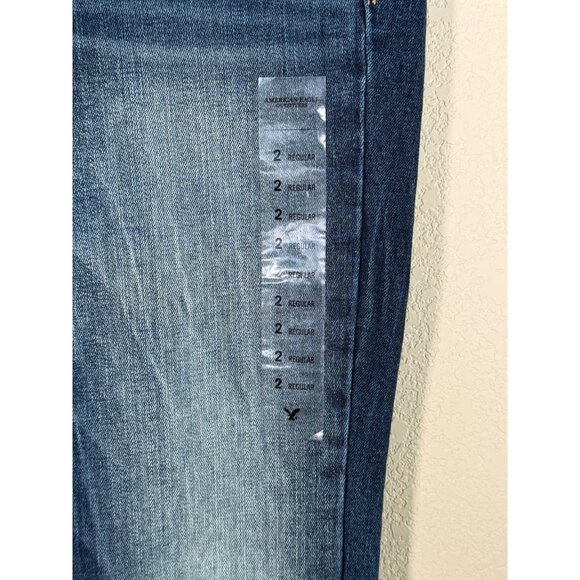 NWT American Eagle Low Rise Kick Boot Stretch Jeans - Picture 6 of 9